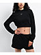 Nike Sportswear Chill Black Long Sleeve Crop T-Shirt - Thumbnail image 1 of 3