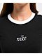 Nike Sportswear Chill Knit Black T-Shirt - Thumbnail image 3 of 3