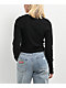 Nike Sportswear Chill Knit Black Zip Cardigan - Thumbnail image 2 of 3