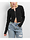 Nike Sportswear Chill Knit Black Zip Cardigan - Thumbnail image 1 of 3