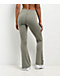 Nike Sportswear Chill Knit Mini-Rib Light Army Flare Leggings - Thumbnail image 2 of 5