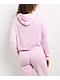 Nike Sportswear Chill Knit Pink Foam Lightweight Crop Hoodie - Thumbnail image 2 of 5