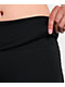 Nike Sportswear Chill Knit Ribbed Black Mid Rise Flare Leggings - Thumbnail image 5 of 8