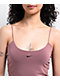 Nike Sportswear Chill Knit Smokey Mauve Cami Top - Thumbnail image 3 of 4