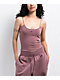 Nike Sportswear Chill Knit Smokey Mauve Cami Top - Thumbnail image 1 of 4