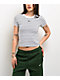 Nike Sportswear Chill Knit Stripe White T-Shirt - Thumbnail image 1 of 3