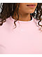Nike Sportswear Chill Stretch Pink Crop T-Shirt - Thumbnail image 3 of 5