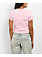 Nike Sportswear Chill Stretch Pink Crop T-Shirt - Thumbnail image 2 of 5