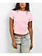 Nike Sportswear Chill Stretch Pink Crop T-Shirt - Thumbnail image 1 of 5