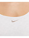 Nike Sportswear Chill Terry Grey Crop Tank Top - Thumbnail image 4 of 5