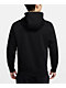 Nike Sportswear Club Black & White Hoodie - Thumbnail image 2 of 4