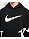 Nike Sportswear Club Black Hoodie - Thumbnail image 3 of 5