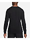 Nike Sportswear Club Black Long Sleeve T-Shirt - Thumbnail image 2 of 3
