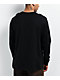 Nike Sportswear Club Black Long Sleeve T-Shirt - Thumbnail image 2 of 3