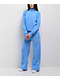Nike Sportswear Club Blue Fleece Quarter Zip Sweatshirt - Thumbnail image 4 of 4