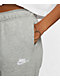 Nike Sportswear Club Fleece Grey Jogger Sweatpants - Thumbnail image 3 of 3