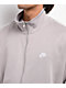 Nike Sportswear Club Fleece Grey Oversized Zip Track Jacket - Thumbnail image 3 of 7