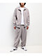 Nike Sportswear Club Fleece Grey Oversized Zip Track Jacket - Thumbnail image 7 of 7