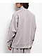 Nike Sportswear Club Fleece Grey Oversized Zip Track Jacket - Thumbnail image 2 of 7
