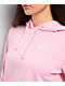 Nike Sportswear Club Fleece Pink Hoodie - Thumbnail image 3 of 4