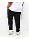 Nike Sportswear Club Polyknit Black & White Jogger Sweatpants - Thumbnail image 4 of 7