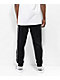 Nike Sportswear Club Polyknit Black & White Jogger Sweatpants - Thumbnail image 2 of 7