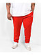 Nike Sportswear Club Polyknit Red & White Jogger Sweatpants - Thumbnail image 3 of 7