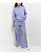 Nike Sportswear Club Purple Fleece Quarter Zip Sweatshirt - Thumbnail image 4 of 6