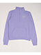 Nike Sportswear Club Purple Fleece Quarter Zip Sweatshirt - Thumbnail image 6 of 6