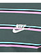Nike Sportswear Club Spruce Stripe T-Shirt - Thumbnail image 3 of 3