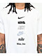 Nike Sportswear Club White T-Shirt - Thumbnail image 3 of 3