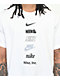 Nike Sportswear Club White T-Shirt - Thumbnail image 2 of 3