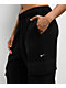 Nike Sportswear Dance Black Sail Oversized Sweatpants - Thumbnail image 4 of 5
