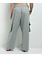 Nike Sportswear Dance Heather Grey Oversized Sweatpants - Thumbnail image 4 of 10