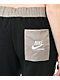Nike Sportswear Essential Black & Grey Fleece Sweatpants - Thumbnail image 6 of 7