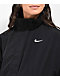 Nike Sportswear Essential Black Fleece-Lined Jacket - Thumbnail image 4 of 5