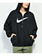 Nike Sportswear Essential Black Track Jacket - Thumbnail image 4 of 5