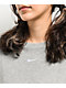 Nike Sportswear Essential Grey Boxy T-Shirt - Thumbnail image 3 of 3