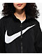 Nike Sportswear Essential HBR Black Woven Jacket - Thumbnail image 3 of 4