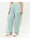 Nike Sportswear Essential Light Blue Fleece Sweatpants - Thumbnail image 5 of 6