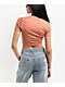 Nike Sportswear Essential Smokey Mauve Crop T-Shirt - Thumbnail image 2 of 4