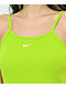 Nike Sportswear Essential Vestido de canalé verde