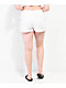 Nike Sportswear Essential White Fleece Sweat Shorts - Thumbnail image 5 of 5