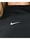 Nike Sportswear Essentials Black Long Sleeve Mock Neck Top - Thumbnail image 2 of 3