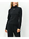 Nike Sportswear Essentials Black Long Sleeve Mock Neck Top - Thumbnail image 1 of 3