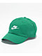 Nike Sportswear Futura Wash Green Strapback Hat - Thumbnail image 1 of 3