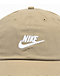 Nike Sportswear Futura Wash Khaki Strapback Hat - Thumbnail image 3 of 3