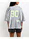 Nike Sportswear Graphic Grey Oversized Jersey - Thumbnail image 2 of 6