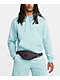 Nike Sportswear Heritage Ash Grey & Black Fanny Pack - Thumbnail image 2 of 4