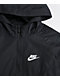 Nike Sportswear Kids Black Windbreaker Jacket - Thumbnail image 3 of 3